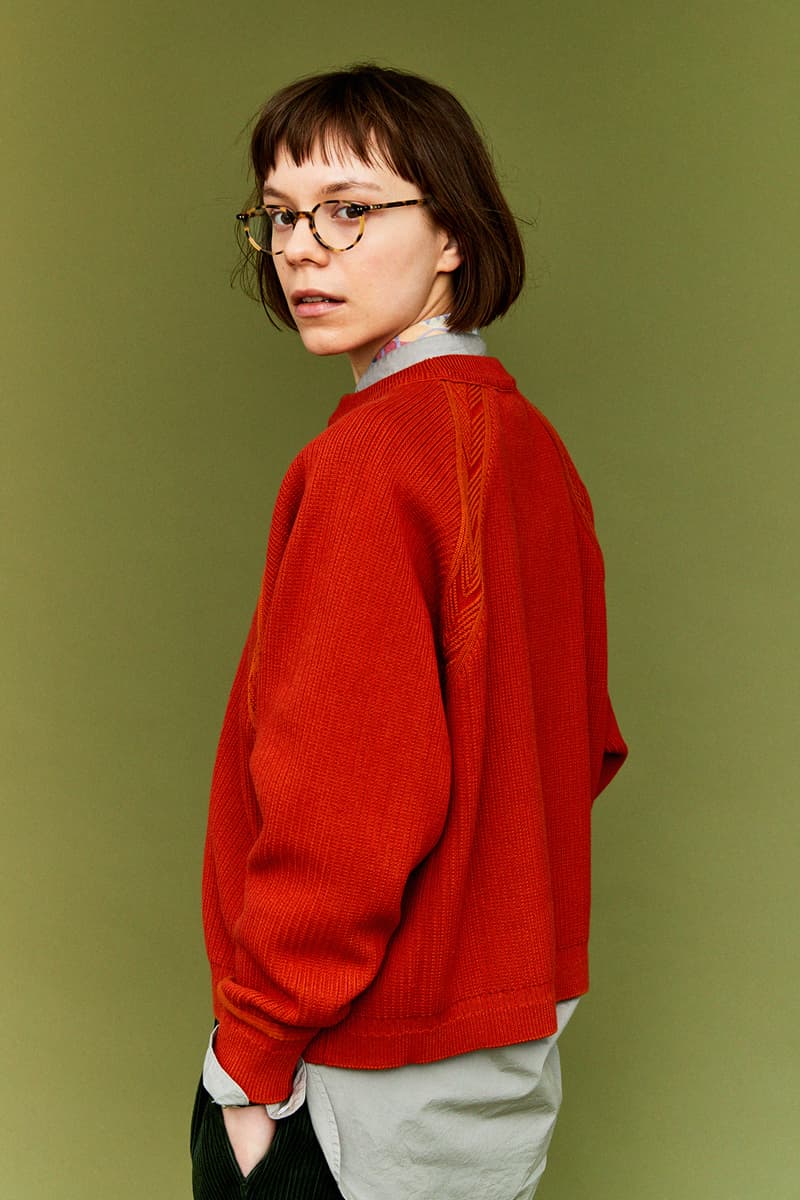 ヤシキ ニット YASHIKI オンライン たすき掛け Minegumo Kyokoku Konome Tsukushi Haruta