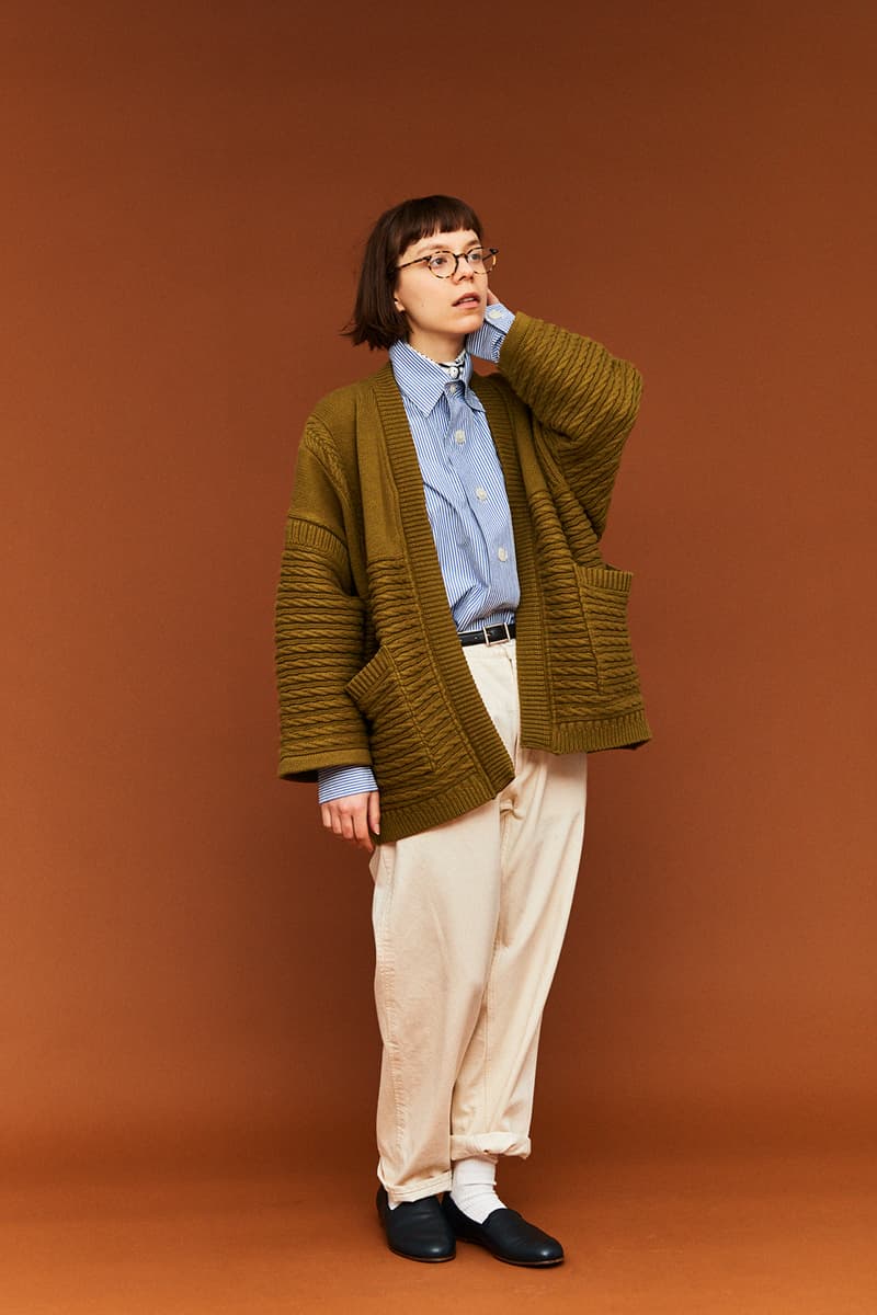 ヤシキ ニット YASHIKI オンライン たすき掛け Minegumo Kyokoku Konome Tsukushi Haruta