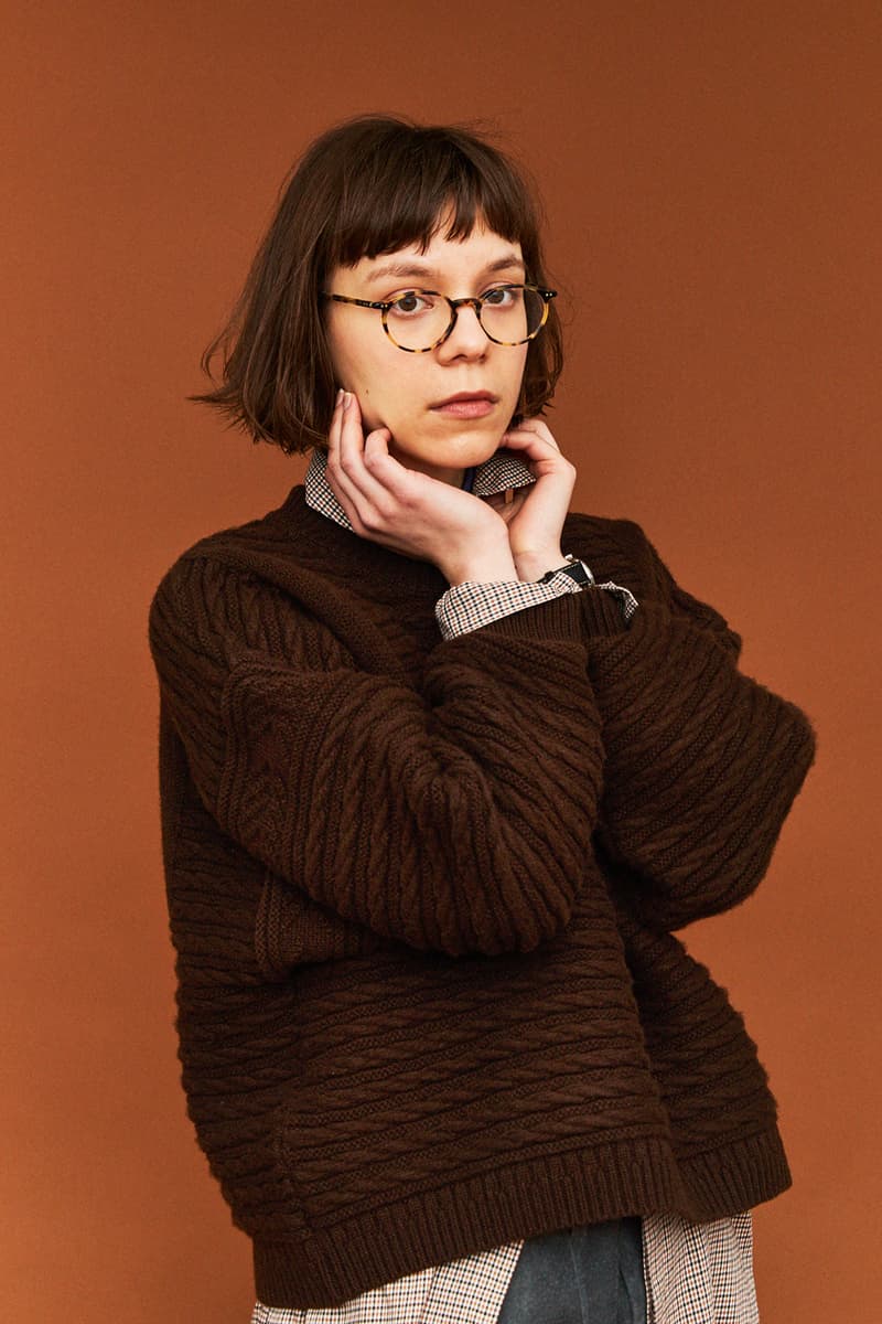 ヤシキ ニット YASHIKI オンライン たすき掛け Minegumo Kyokoku Konome Tsukushi Haruta