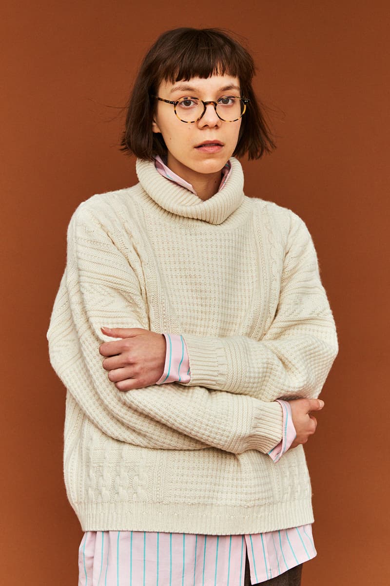 ヤシキ ニット YASHIKI オンライン たすき掛け Minegumo Kyokoku Konome Tsukushi Haruta