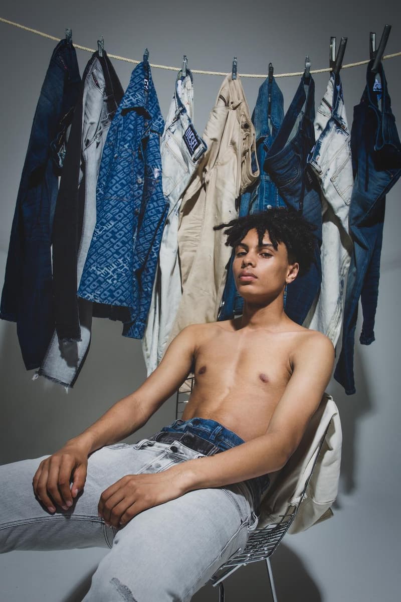 Diesel Drops Pre-Fall 2019 Denim Lookbook Jeans Tonya Harding 　ディーゼル デニム ルックブック ダメージ加工 リペア