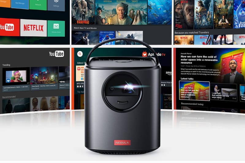 Anker より最大150インチの大画面＆最長4時間の連続再生を可能とする新作モバイルプロジェクターが登場