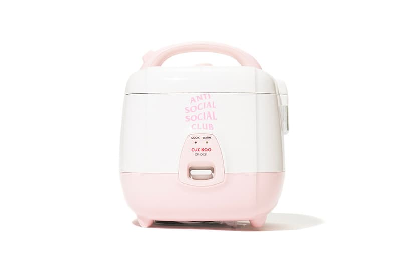 アンチ ソーシャル ソーシャル クラブ　Anti Social Social Club  より炊飯ジャーが登場？ CUCKOO 韓国 家電 メーカー