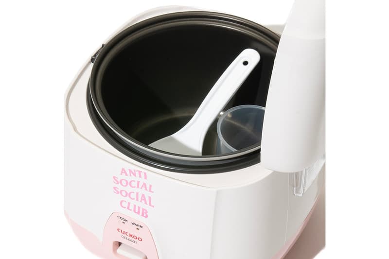 アンチ ソーシャル ソーシャル クラブ　Anti Social Social Club  より炊飯ジャーが登場？ CUCKOO 韓国 家電 メーカー