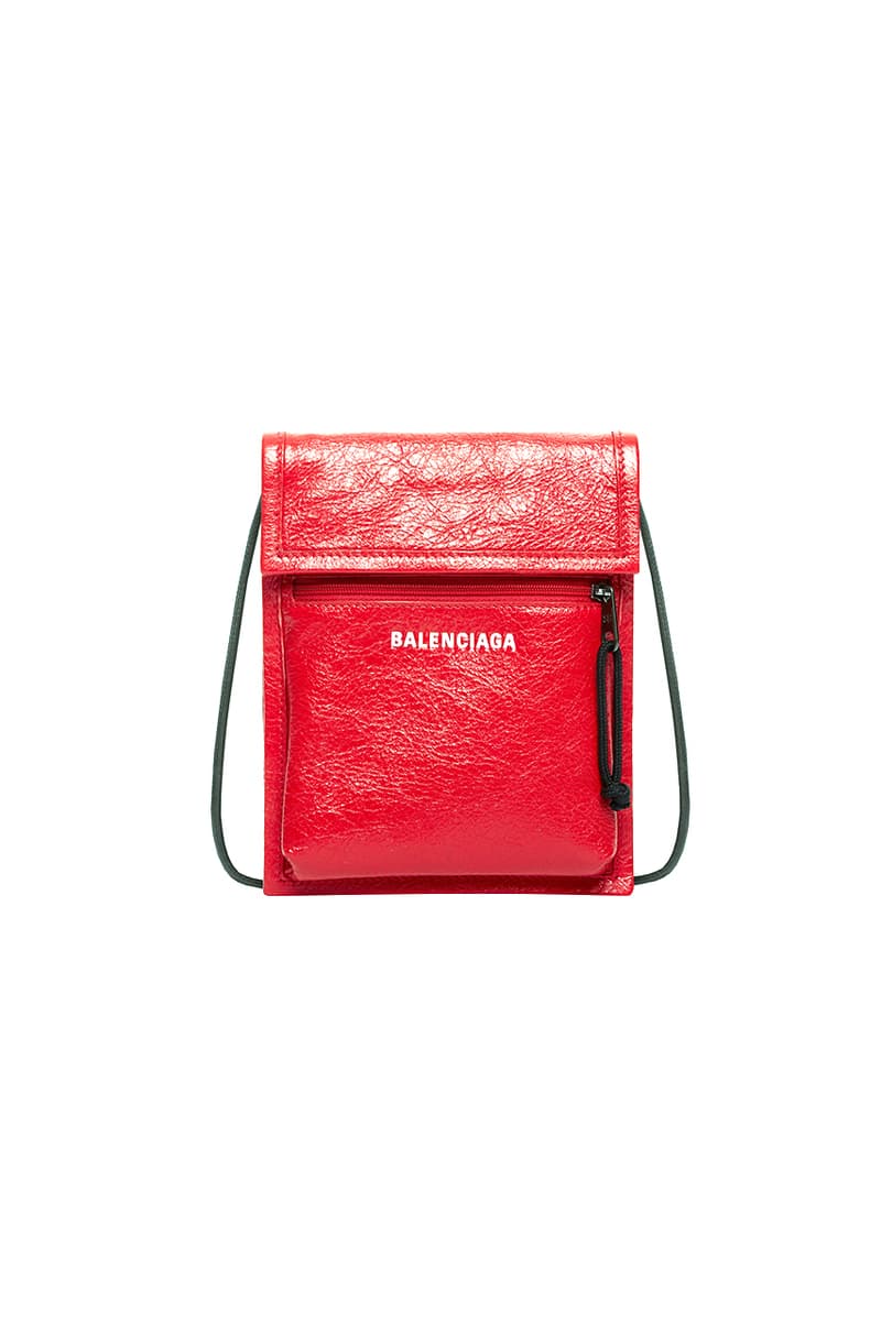 バレンシアガ Balenciaga Drops グラフィティ ネック ポーチ Graffiti-Covered Explorer Neck Pouch
