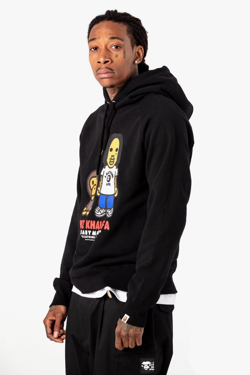 Wiz Khalifa ウィズカリファ x BAPE ベイプ SS19 Collection ア ベイシング エイプ a bathing ape spring summer 2019 コラボ コレクション lookbooks bape heads show concerts mankey baby milo