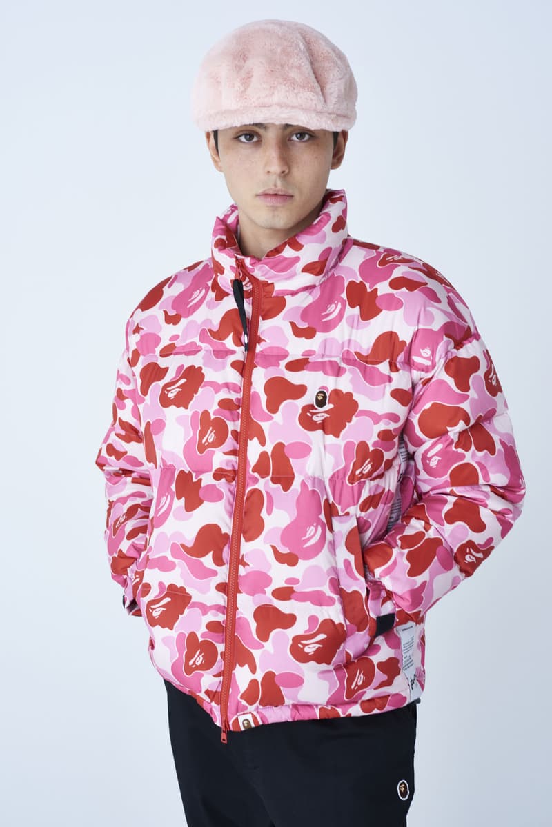 BAPE ベイプ エイプ A BATHING APE オンライン 新作 発売日 2019年秋冬 並び Tシャツ ベスト キャップ マスク ダウン
