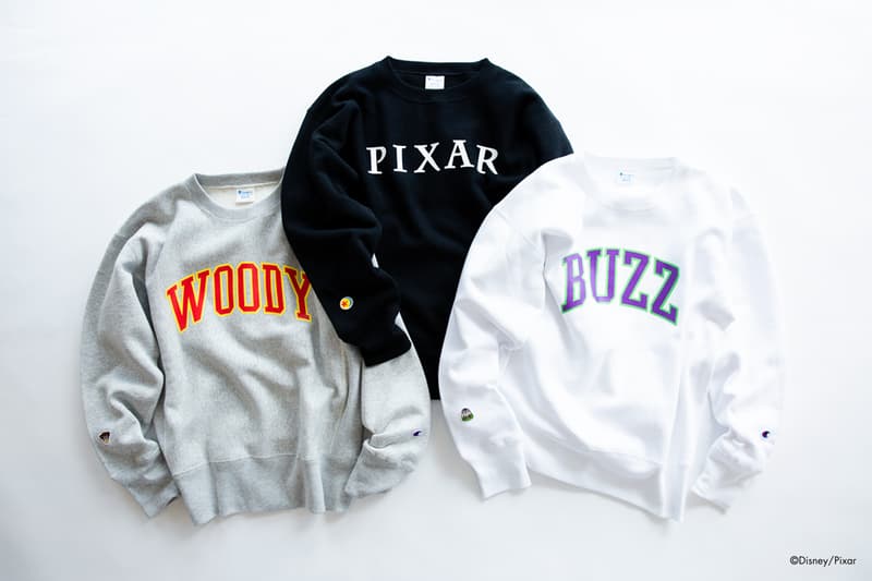 トイ・ストーリー ビームス ピクサー チャンピオン 長場雄 スウェット Tシャツ オンライン 六本木 BEAMS Champion Toy Story 4 Pixar