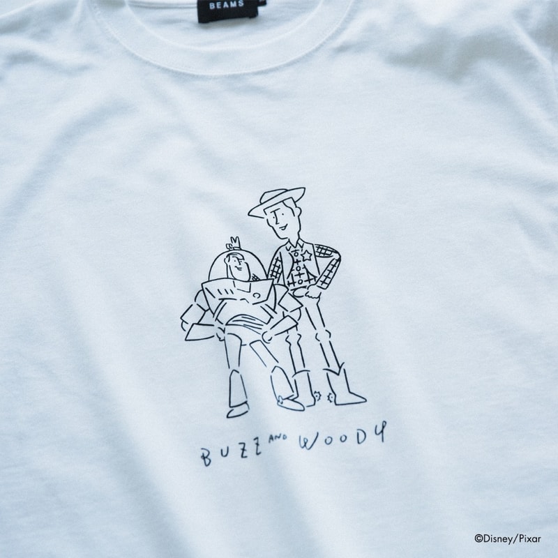 トイ・ストーリー ビームス ピクサー チャンピオン 長場雄 スウェット Tシャツ オンライン 六本木 BEAMS Champion Toy Story 4 Pixar 