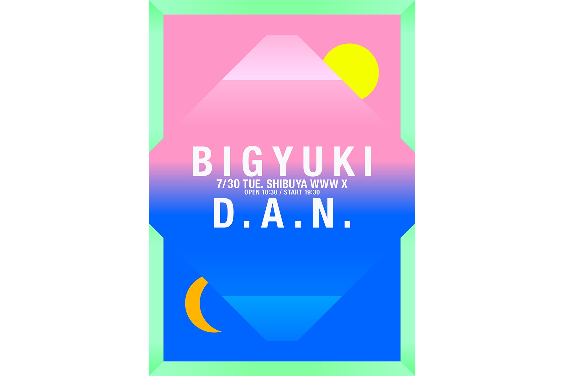 異能のアーティスト2組 BIGYUKI D.A.N. ビッグユキ ダン スペシャルイベント