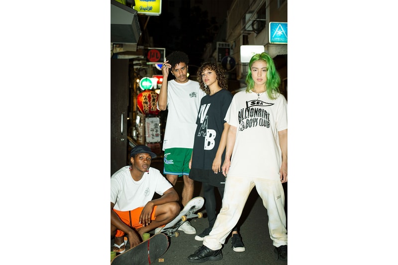 ビリオネア・ボーイズ・クラブxウィンダンシーによるコラボレーションアイテムが登場 Billionaire boys club teams up with Wind and sea takashi umagai pharrell williams 2019 summer tshirts capsule