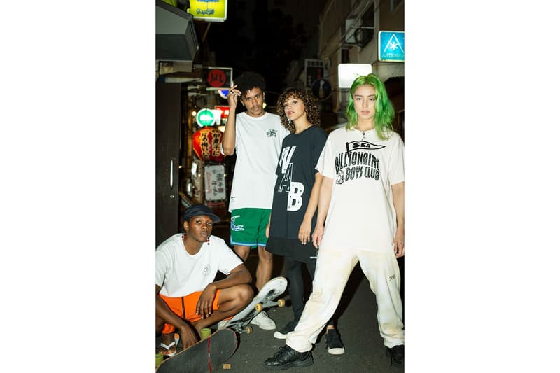 ビリオネア・ボーイズ・クラブxウィンダンシーによるコラボレーションアイテムが登場 Billionaire boys club teams up with Wind and sea takashi umagai pharrell williams 2019 summer tshirts capsule