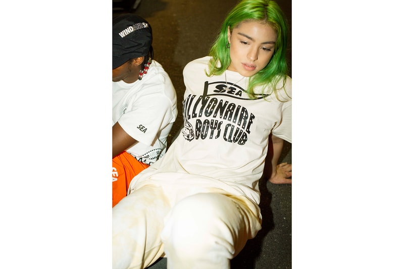 ビリオネア・ボーイズ・クラブxウィンダンシーによるコラボレーションアイテムが登場 Billionaire boys club teams up with Wind and sea takashi umagai pharrell williams 2019 summer tshirts capsule