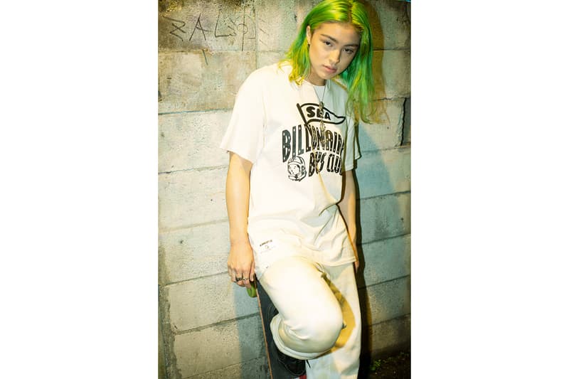 ビリオネア・ボーイズ・クラブxウィンダンシーによるコラボレーションアイテムが登場 Billionaire boys club teams up with Wind and sea takashi umagai pharrell williams 2019 summer tshirts capsule