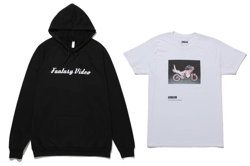 bonjour records 各店にてUK発のアート誌 Baron Magazine が手がけるアパレル類が発売