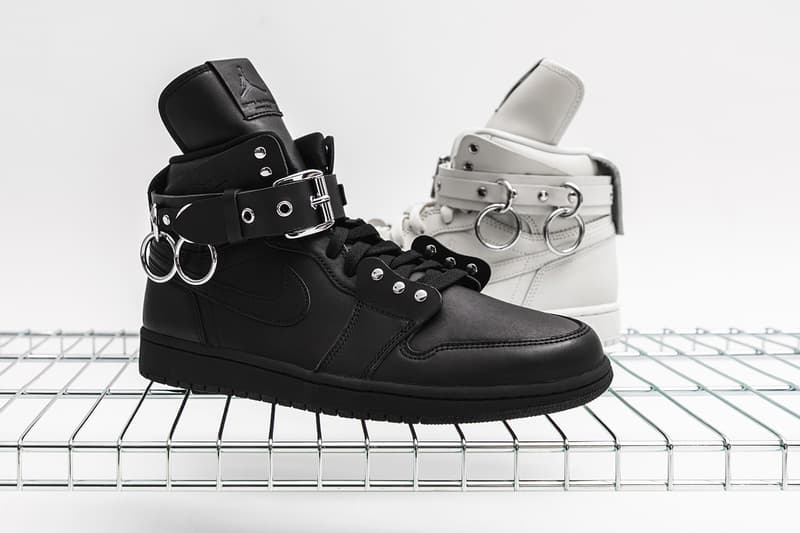 COMME des GARÇONS Air Jordan 1 Retro High Closer Look Black White CN5738-001 CN5738-100