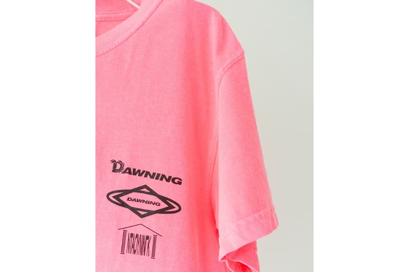 東京発の新鋭ブランド Dawning が東京と熊本の Need Supply Co. にてポップアップを開催