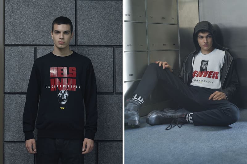 ディーゼル ネットフリックス DIESEL が Netflix オリジナルシリーズ『ペーパー・ハウス』とのチームアップによるカプセルコレクションを発表 La Casa de Papel