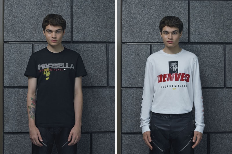 ディーゼル ネットフリックス DIESEL が Netflix オリジナルシリーズ『ペーパー・ハウス』とのチームアップによるカプセルコレクションを発表 La Casa de Papel