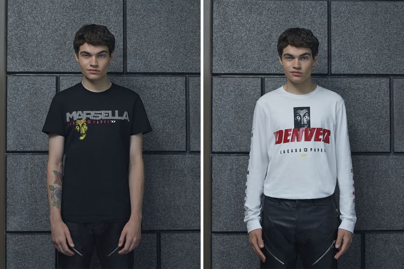 ディーゼル ネットフリックス DIESEL が Netflix オリジナルシリーズ『ペーパー・ハウス』とのチームアップによるカプセルコレクションを発表 La Casa de Papel
