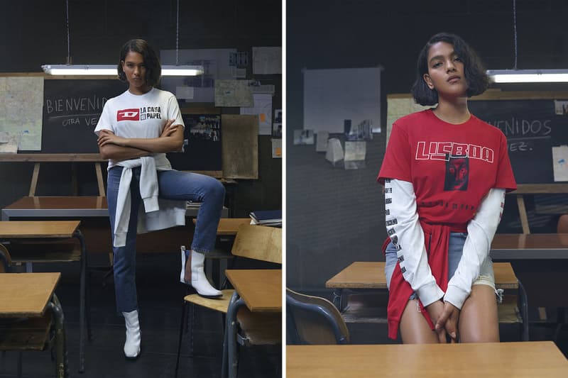 ディーゼル ネットフリックス DIESEL が Netflix オリジナルシリーズ『ペーパー・ハウス』とのチームアップによるカプセルコレクションを発表 La Casa de Papel