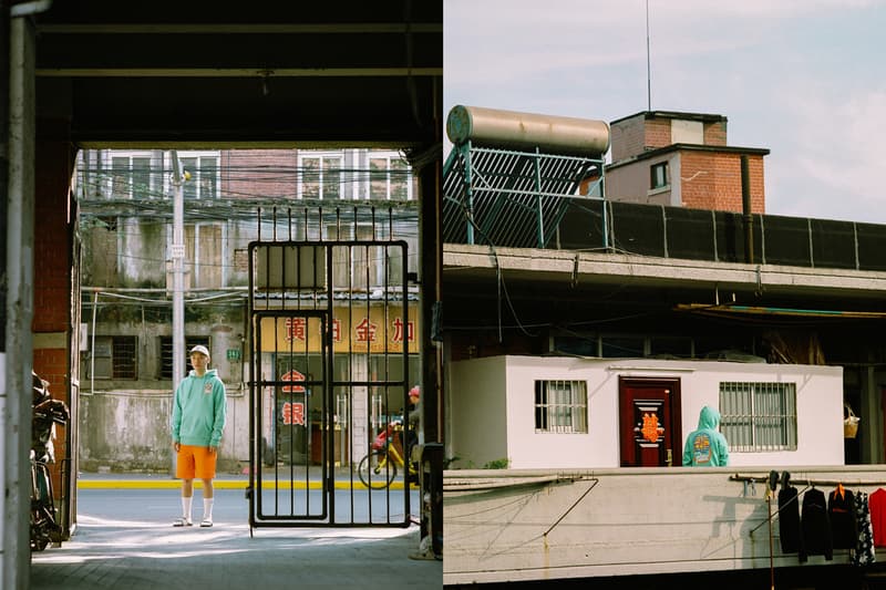 doe shanghai patta 5th anniversary capsule collection collaboration release double happiness tee tshirt t shirt hoodie cap hat