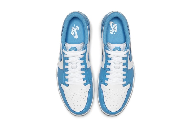 ナイキ SB nike jordan air brand エア ジョーダン 1 ロウ UNC モデル ノースカロライナ 発売