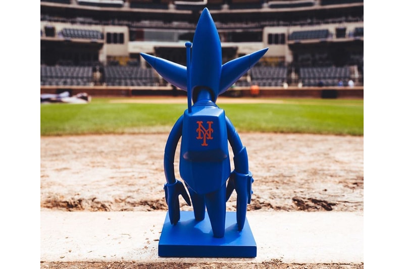 フューチュラ ニューヨーク メッツ メジャーリーグ MLB フィギュア ユニフォーム アーティスト futura new york mets collaboration pointman sculptures jerseys hats apparel merchandise fashion streetwear style 