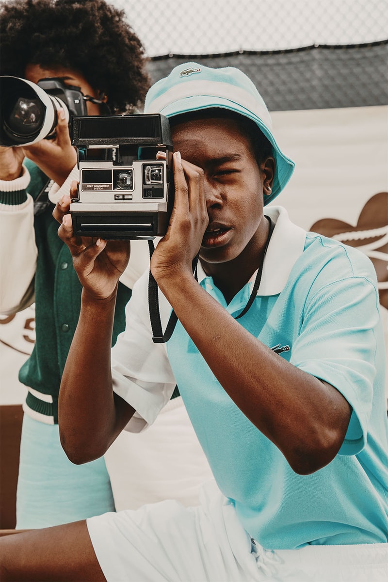 タイラー・ザ・クリエイター tyler the creator lacste ラコステ コラボ カプセル コレクション 公式 発売 情報  GOLF le FLEUR*