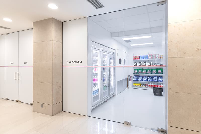 ザ・コンビニ THE CONVENI 藤原ヒロシ HBX 香港 住所 Tシャツ オンライン お菓子 ボールペン トランプ ボトル 缶 タオル