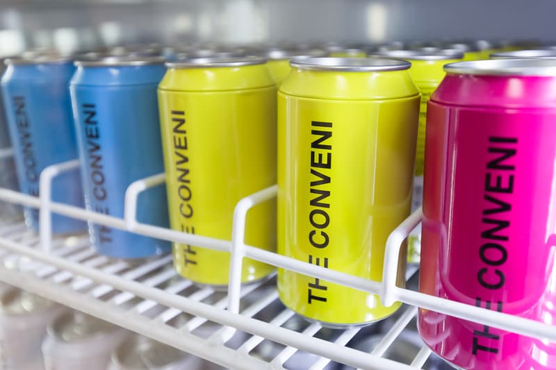 ザ・コンビニ THE CONVENI 藤原ヒロシ HBX 香港 住所 Tシャツ オンライン お菓子 ボールペン トランプ ボトル 缶 タオル