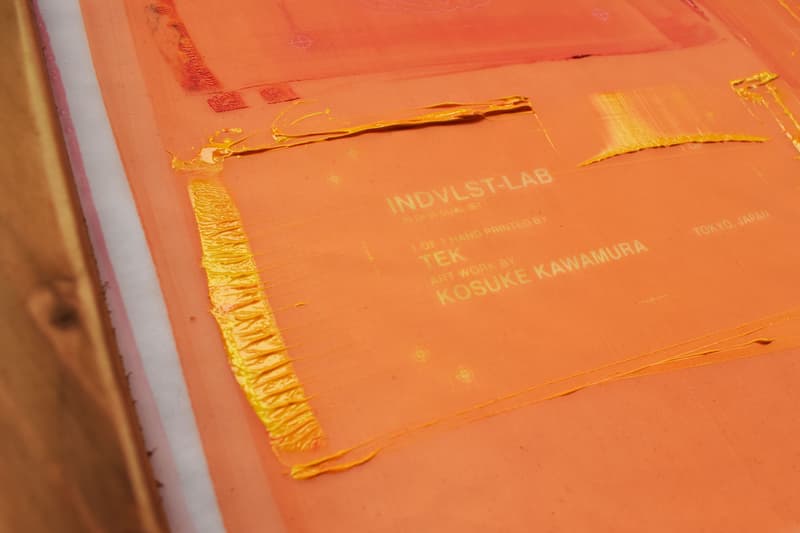 INDVLST 河村康輔 ヌビアン NUBIAN  スクリーンプリントキット オンライン Instagram インスタグラム 原宿 読み方 