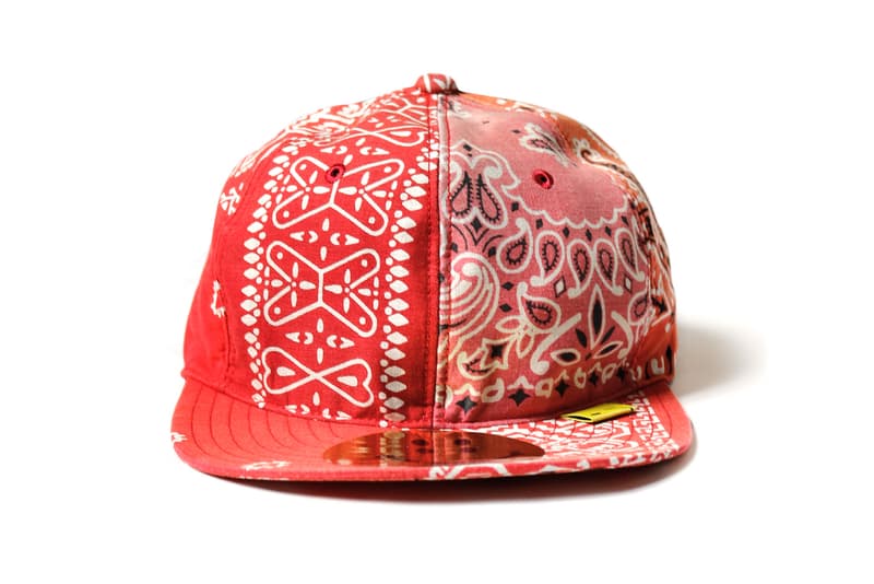 キャピタル バンダナ柄 新作キャップが登場 Kapital Bandana Patchwork Baseball Cap Red Smiley face blue black green japan buy release date info