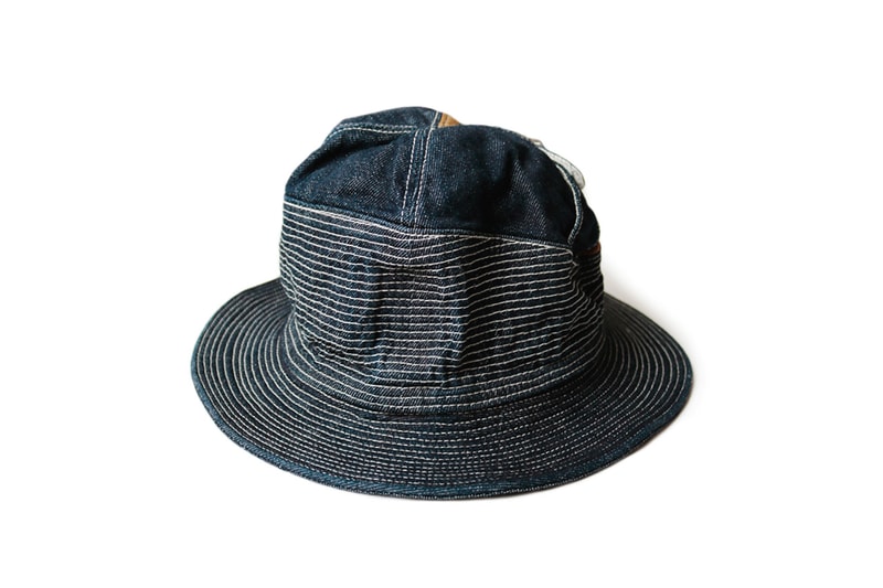 キャピタル Kapital 老人と海  'Old Man and the Sea' Inspired 新作デニムバケットハット Bucket Hats Denim pants jeans distressed darning repair japanese fashion americana ernest hemingway