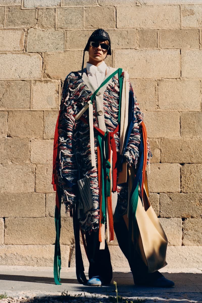 LOEWE ロエベ Fall/Winter 秋冬 2019 コレクション Collection ルックブック Lookbook タイラーミッチェル スペイン Tyler Mitchell Jonathan Anderson Benjamin Bruno toledo spain Piedra del Rey Moro Museo de Santa Cruz unesco world heritage site deconstruction tailored garments