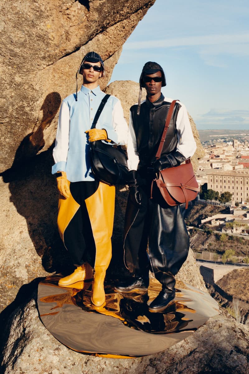 LOEWE ロエベ Fall/Winter 秋冬 2019 コレクション Collection ルックブック Lookbook タイラーミッチェル スペイン Tyler Mitchell Jonathan Anderson Benjamin Bruno toledo spain Piedra del Rey Moro Museo de Santa Cruz unesco world heritage site deconstruction tailored garments