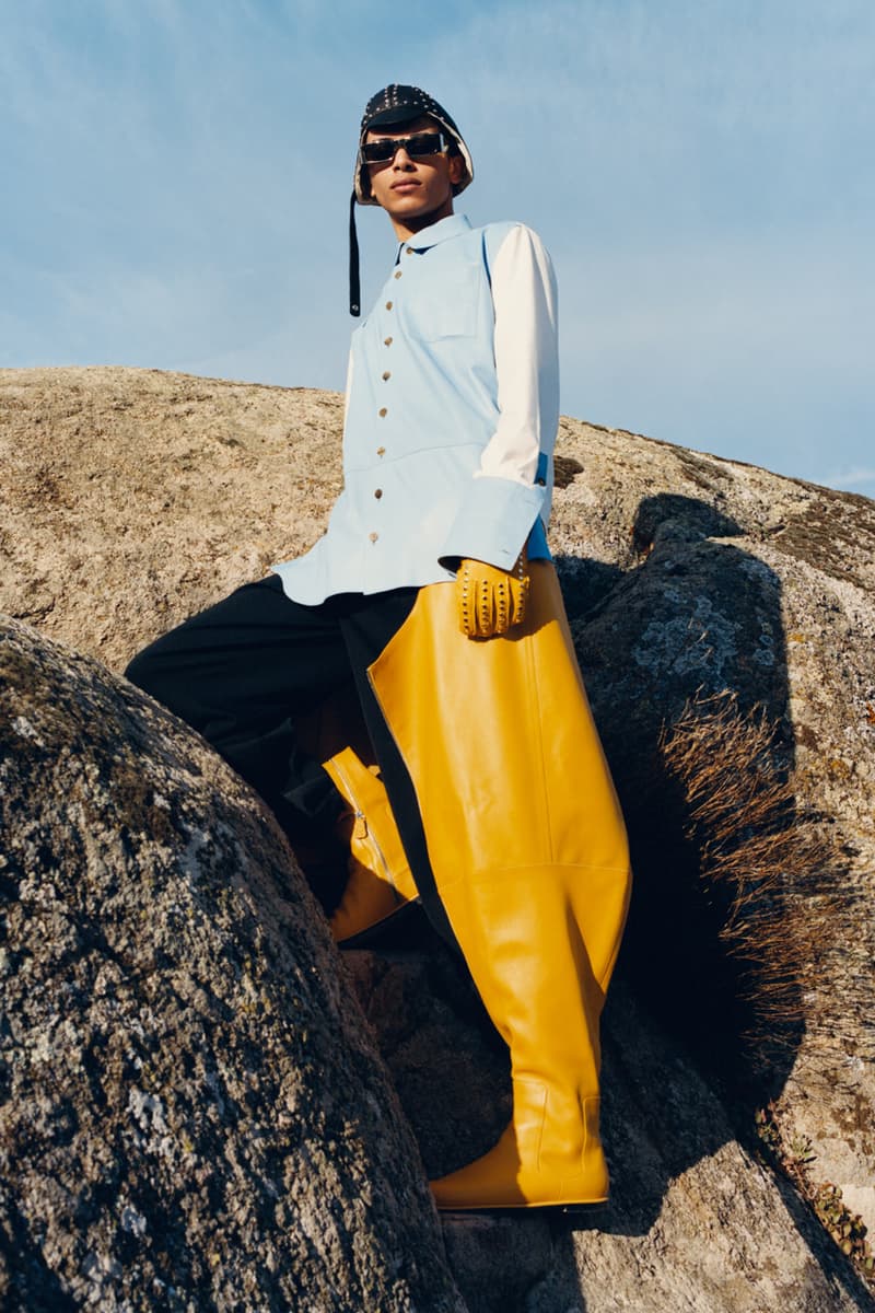 LOEWE ロエベ Fall/Winter 秋冬 2019 コレクション Collection ルックブック Lookbook タイラーミッチェル スペイン Tyler Mitchell Jonathan Anderson Benjamin Bruno toledo spain Piedra del Rey Moro Museo de Santa Cruz unesco world heritage site deconstruction tailored garments