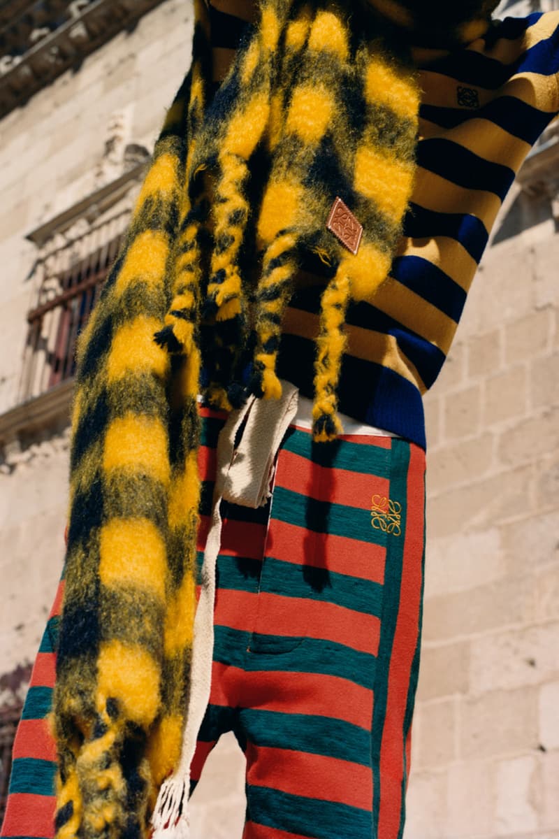 LOEWE ロエベ Fall/Winter 秋冬 2019 コレクション Collection ルックブック Lookbook タイラーミッチェル スペイン Tyler Mitchell Jonathan Anderson Benjamin Bruno toledo spain Piedra del Rey Moro Museo de Santa Cruz unesco world heritage site deconstruction tailored garments