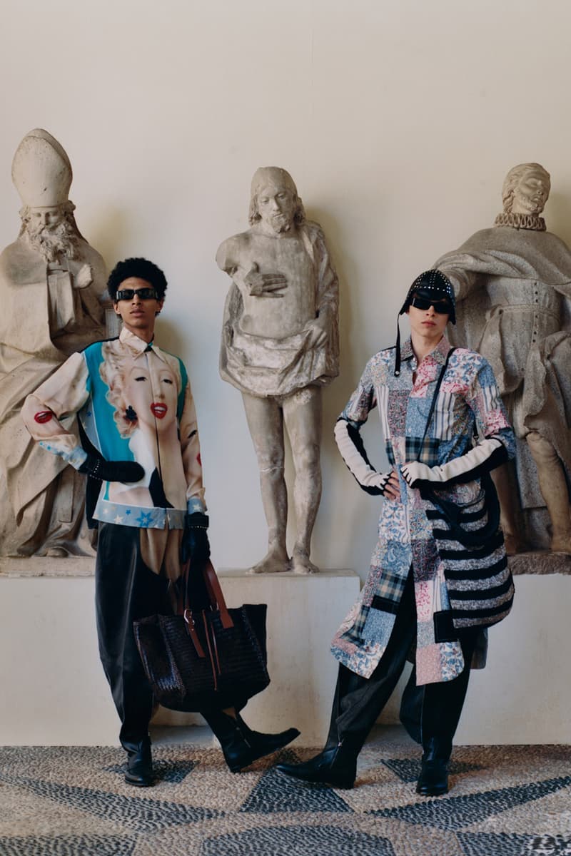 LOEWE ロエベ Fall/Winter 秋冬 2019 コレクション Collection ルックブック Lookbook タイラーミッチェル スペイン Tyler Mitchell Jonathan Anderson Benjamin Bruno toledo spain Piedra del Rey Moro Museo de Santa Cruz unesco world heritage site deconstruction tailored garments
