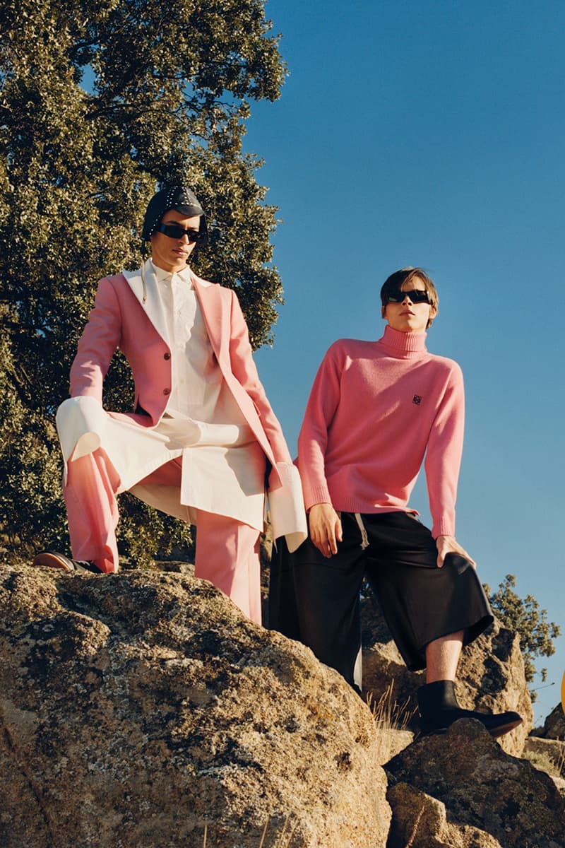 LOEWE ロエベ Fall/Winter 秋冬 2019 コレクション Collection ルックブック Lookbook タイラーミッチェル スペイン Tyler Mitchell Jonathan Anderson Benjamin Bruno toledo spain Piedra del Rey Moro Museo de Santa Cruz unesco world heritage site deconstruction tailored garments