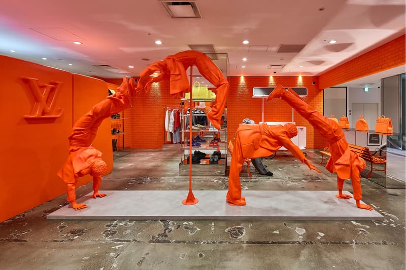 ルイ・ヴィトン ドーバーストリートマーケット 銀座 DOVER STREET MARKET GINZA で現在開催中の Louis Vuitton ポップアップの内部を公開
