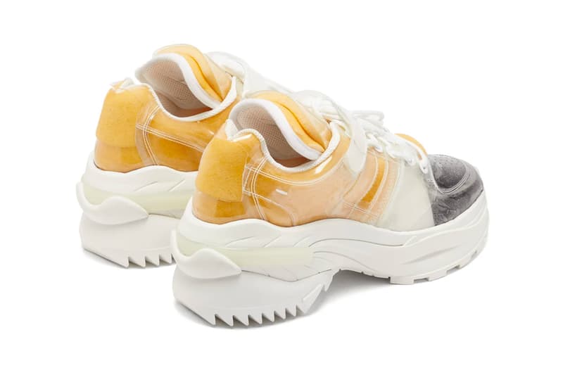 メゾン マルジェラ Maison Margiela レトロフィット 新作 Retro Fit PVC Trainers Release 透明