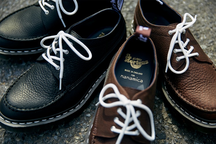 どことなく海を感じさせる nanamica x Dr. Martens による新作リミテッドモデルが誕生