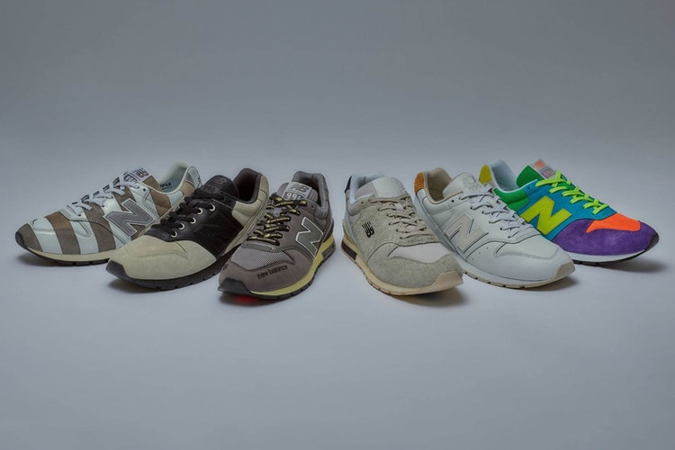 New Balance が N.HOOLYWOOD や UNITED ARROWS といった日本を代表するブランド/ショップとのコラボスニーカー計6型を発表