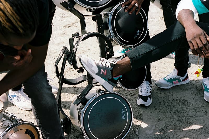 パタ x ニューバランス patta new balance 997s 997h 997 sneaker release information lookbook details amsterdam netherlands beach football tournament kawhi leonard runs in the family sadio mané jaden smith first look collaboration details news