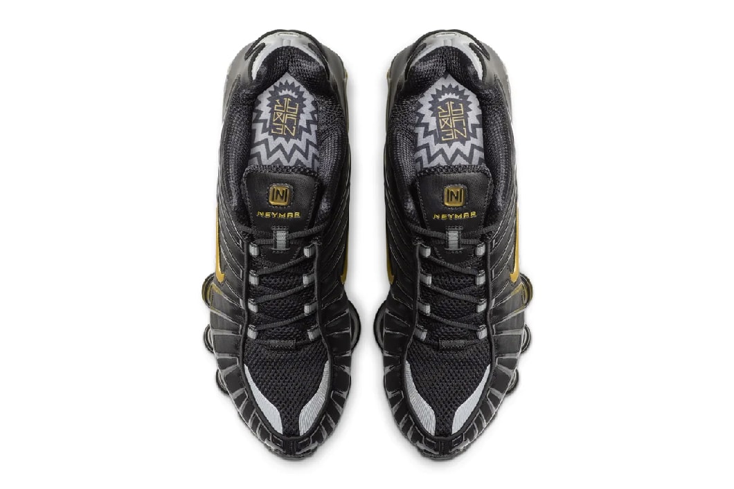 ネイマール ナイキ ショックス ブラック 黒 Neymar x Nike Shox TL Black Gold Release Info paris saint germain football soccer sneakers shoes 2000 throwback