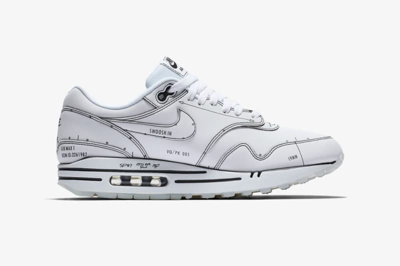 ティンカー・ハットフィールド スケッチから着想を得た計2型の Nike Air Max 1 が発売