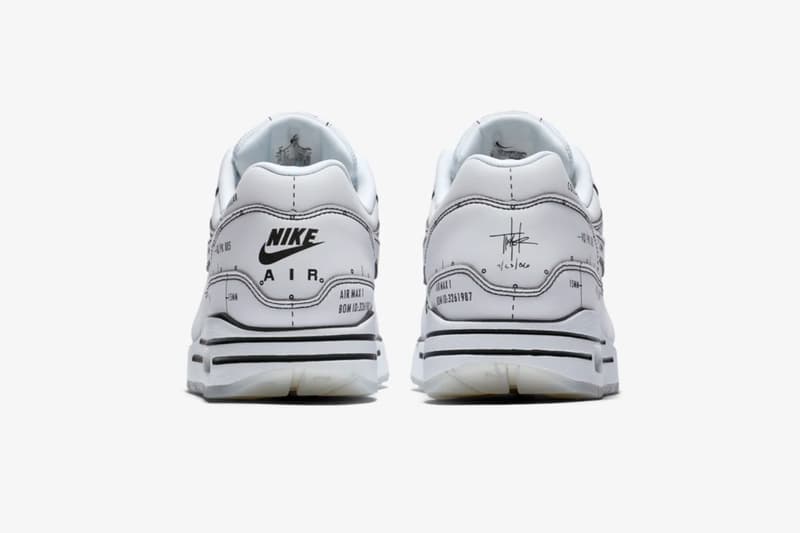 ティンカー・ハットフィールド スケッチから着想を得た計2型の Nike Air Max 1 が発売