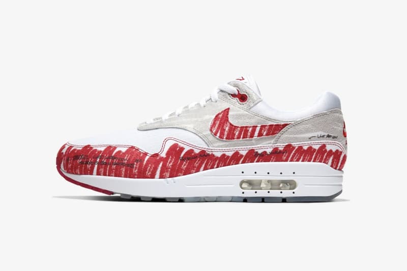 ティンカー・ハットフィールド スケッチから着想を得た計2型の Nike Air Max 1 が発売