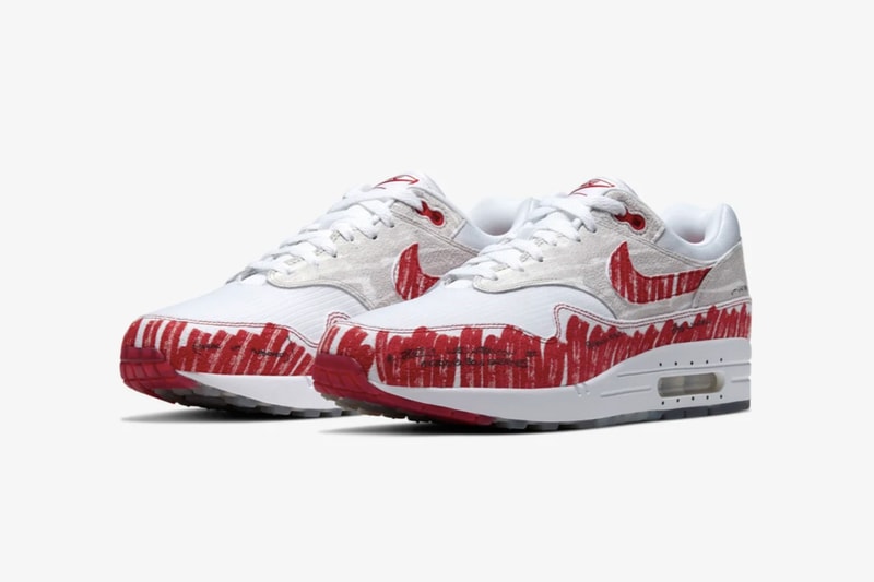 ティンカー・ハットフィールド スケッチから着想を得た計2型の Nike Air Max 1 が発売